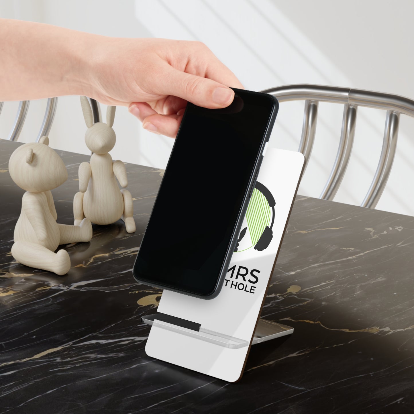 Mobile Display Stand for Smartphones - Rabbit Hole